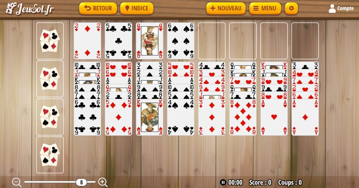 eight off freecell